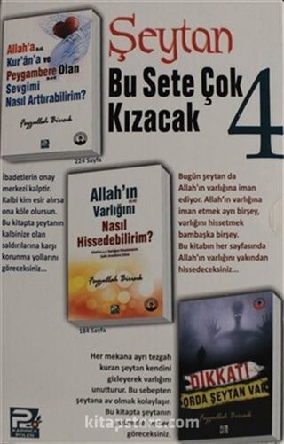 Şeytan Bu Sete Çok Kızacak 4 (3 Kitap Takım)