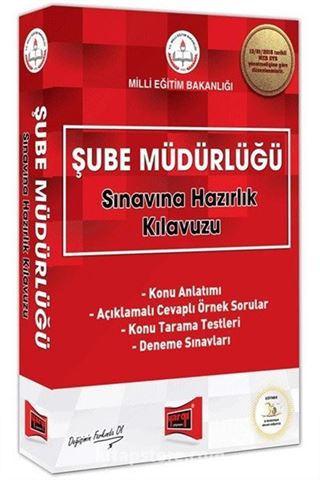 GYS Milli Eğitim Bakanlığı Şube Müdürlüğü Sınavlarına Hazırlık Kılavuzu