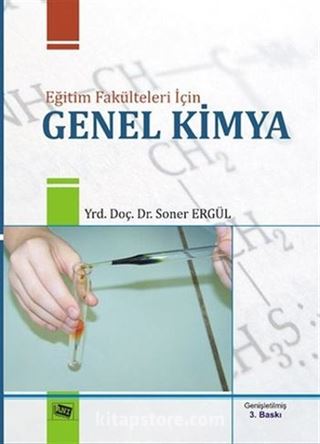 Eğitim Fakülteleri için Genel Kimya