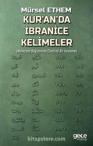 Kur'an'da İbranice Kelimeler