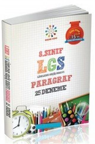 8. Sınıf LGS Liselere Geçiş Sınavı Paragraf 25 Deneme