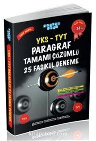 YKS-TYT Paragraf Tamamı Çözümlü 25 Fasikül Deneme