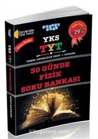 YKS-TYT Temel Yeterlilik Testi 1. Oturum 30 Günde Fizik Soru Bankası