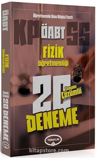 ÖABT Fizik Öğretmenliği Tamamı Çözümlü 20 Deneme