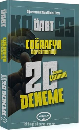 ÖABT Coğrafya Öğretmenliği Tamamı Çözümlü 20 Deneme