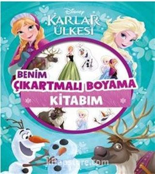 Disney Karlar Ülkesi Benim Çıkartmalı Boyama Kitabım