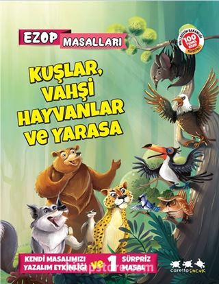 Kuşlar, Vahşi Hayvanlar ve Yarasa / Ezop Masalları