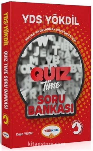 YDS YÖKDİL Quiztime Tamamı Çözümlü Soru Bankası