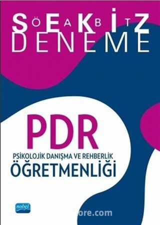 ÖABT PDR Psikolojik Danışma ve Rehberlik Öğretmenliği 8 Deneme