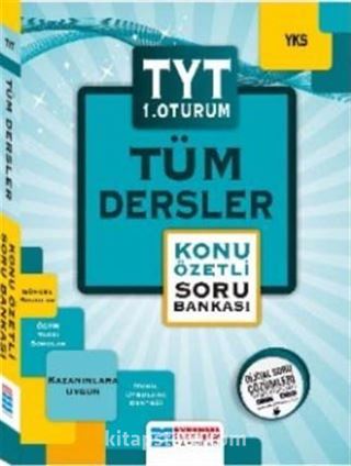 YKS TYT 1. Oturum Tüm Dersler Konu Özetli Soru Bankası