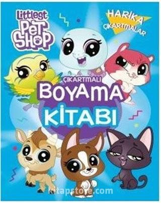 Littlest Pet Shop Çıkartmalı Boyama Kitabı