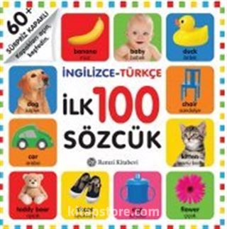 Sürpriz Kapaklı İngilizce-Türkçe İlk 100 Sözcük