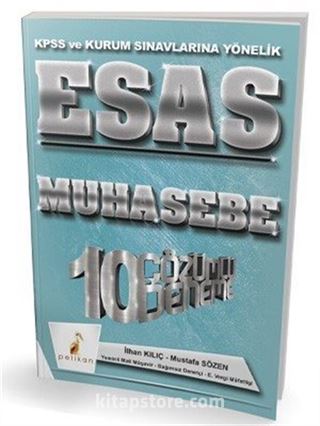 KPSS Esas Muhasebe 10 Çözümlü Deneme