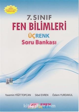 7. Sınıf Fen Bilimleri Üç Renk Soru Bankası