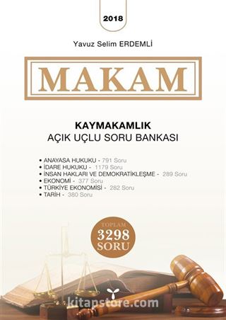 Makam Kaymakamlık Açık Uçlu Soru Bankası