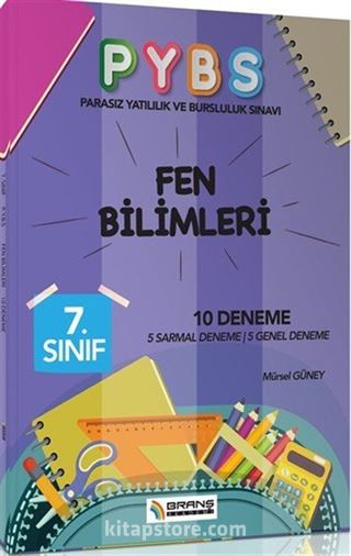 7. Sınıf PYBS Fen Bilimleri 10 Deneme