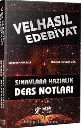 Velhasıl Edebiyat Sınavlara Hazırlık Ders Notları