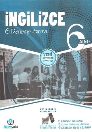 6. Sınıf İngilizce 6 Deneme Sınavı (Yeni Sistem)