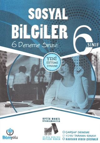 6. Sınıf Sosyal Bilgiler 6 Deneme Sınavı (Yeni Sistem)