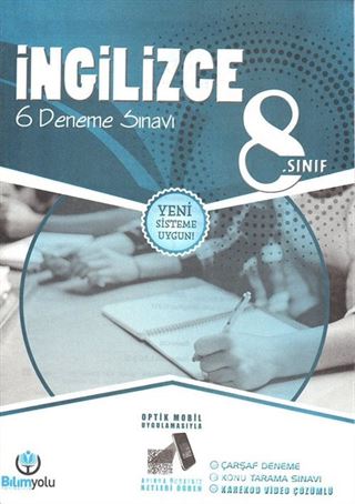 8. Sınıf İngilizce 6 Deneme Sınavı (Yeni Sistem)