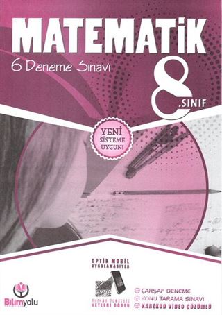 8. Sınıf Matematik 6 Deneme Sınavı (Yeni Sistem)