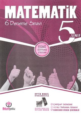 5. Sınıf Matematik 6 Deneme Sınavı