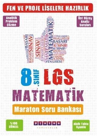 8. Sınıf LGS Matematik Maraton Soru Bankası