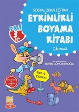 Sosyal Zeka Eğitimi Etkinlikli Boyama Kitabı