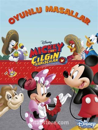 Disney Mickey ve Çılgın Yarışçılar Oyunlu Masallar