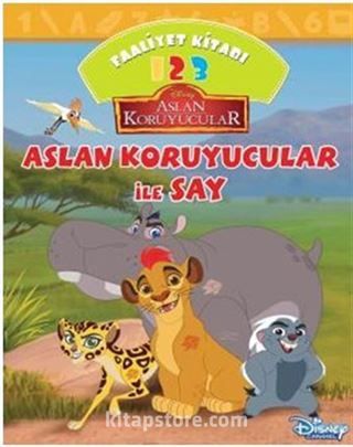 Disney Aslan Koruyucular İle Say Faaliyet Kitabı