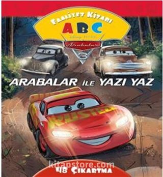 Disney Arabalar 3 / Arabalar İle Yazı Yaz Faaliyet Kitabı