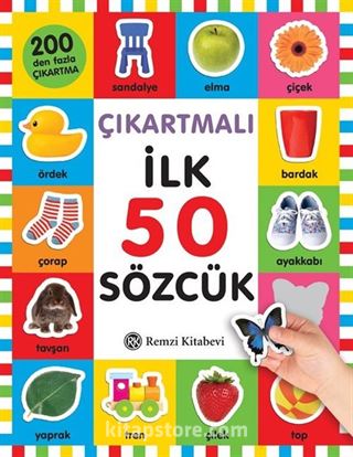 Çıkartmalı İlk 50 Sözcük