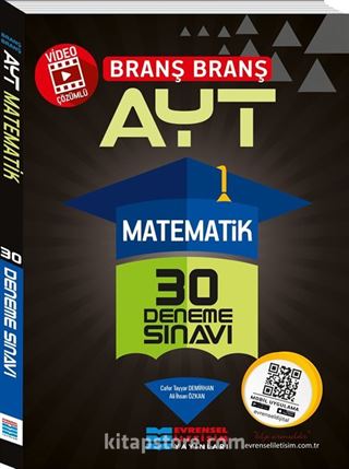 AYT Matematik 30 Deneme Sınavı Video Çözümlü