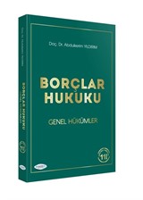 Türk Borçlar Hukuku Genel Hükümler