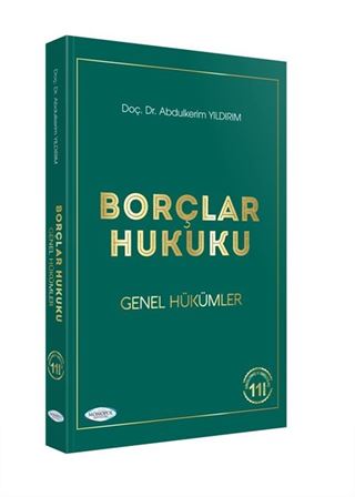 Türk Borçlar Hukuku Genel Hükümler