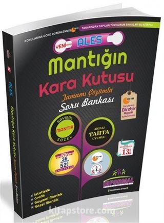 2018 ALES Mantığın Kara Kutusu Tamamı Çözümlü Soru Bankası