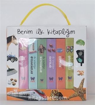 Benim İlk Kitaplığım Seti (6 Kitap Takım - Turuncu)