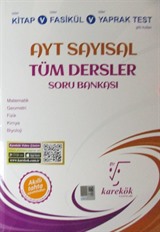 AYT Sayısal Tüm Dersler Soru Bankası