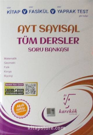 AYT Sayısal Tüm Dersler Soru Bankası