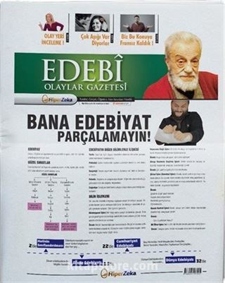 Tüm Sınavlar İçin Edebi Olaylar Edebiyat Gazetesi