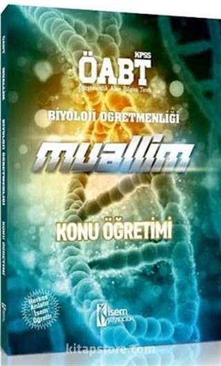 2018 KPSS ÖABT Muallim Biyoloji Öğretmenliği Konu Öğretimi