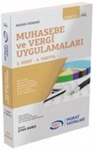 Muhasebe ve Vergi Uygulamaları 2. Sınıf 4. Yarıyıl Bahar Dönemi (7941)