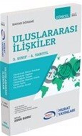 Uluslararası İlişkiler 3. Sınıf 6. Yarıyıl Bahar Dönemi (5661)