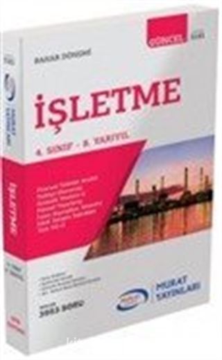 İşletme 4. Sınıf 8. Yarıyıl Bahar Dönemi (5181)