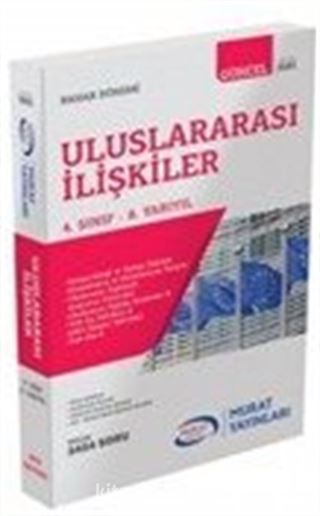 Uluslararası İlişkiler 4. Sınıf 8. Yarıyıl Bahar Dönemi (5681)