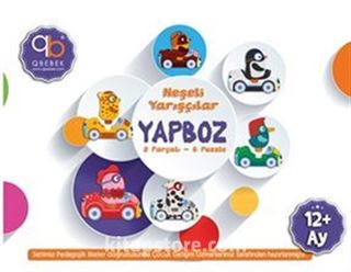 Q Bebek Neşeli Yarışçıar Yapboz (12+Ay)