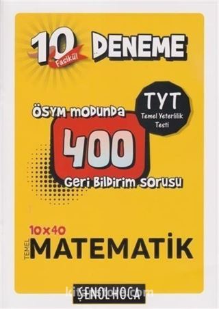 TYT Matematik 10 Fasikül Deneme