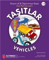 Taşıtlar - Vehicles Boyama Kitabı