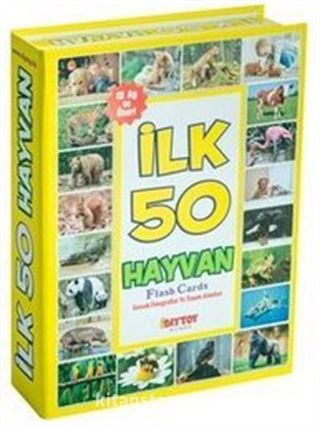 İlk 50 Hayvan (Eğitici Flash Card)