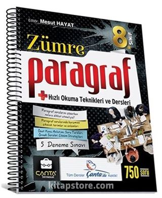 8. Sınıf Zümre Paragraf Hızlı Okuma Teknikleri ve Dersleri